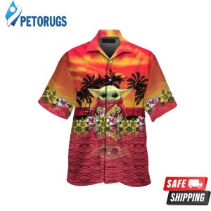 Baby Yoda Star Wars Kansas City Chiefs Hawaiian Shirt