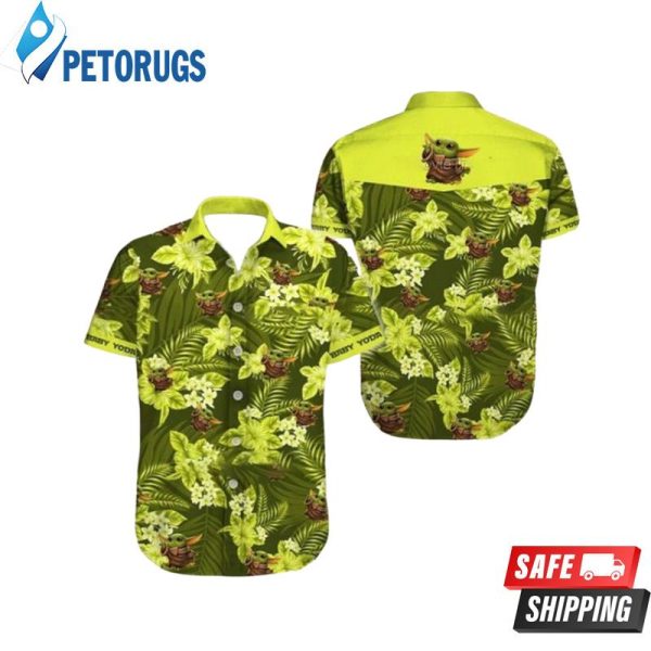Baby Yoda Star Wars Movie Hawaiian Shirt