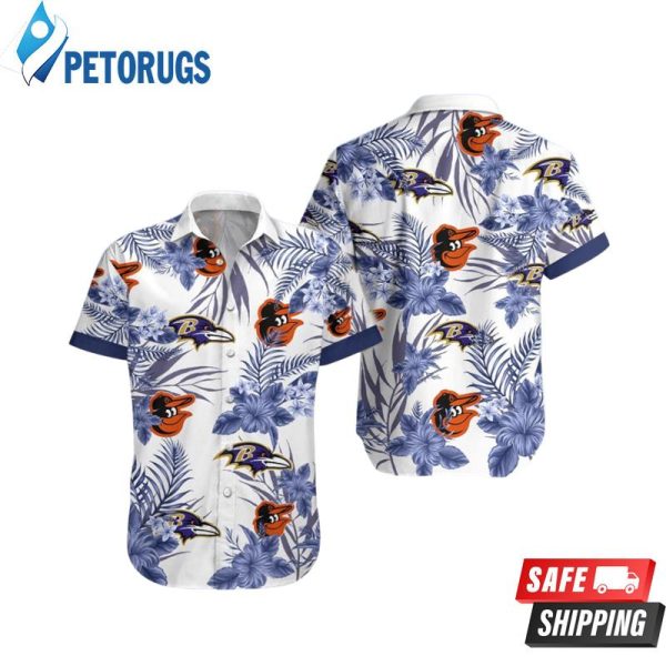 Baltimore Ravens Baltimore Orioles Hawaiian Shirt