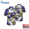 Baltimore Ravens NFL Flower Hawaiian Shirt