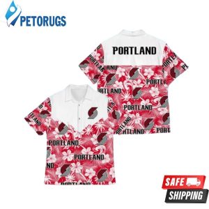 Basketball American Tropical Beach Tree Portland Trail Blazers Hawaiian Shirt