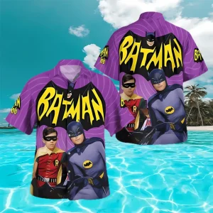 Batman And Robin Hawaiian Shirt