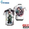 Beach shirt kamado tanjiro anime kimetsu no yaiba anime Hawaiian Shirt