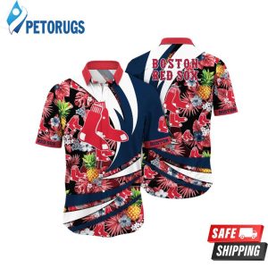Boston Red Sox MLB Sandcastles Aloha Hawaiian Shirt