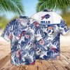 Buffalo Bills Hawaiian Shirt Bills Palm Leaves Hawaiian Shirt