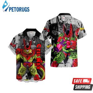Cell Max Custom Manga Hawaiian Shirt