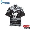 Chicago White Sox Snoopy Short Sleeve Button Up Tropical Hawaiian Shirt