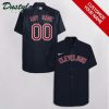 Cleveland Indians Personalized Black Hawaiian Shirt