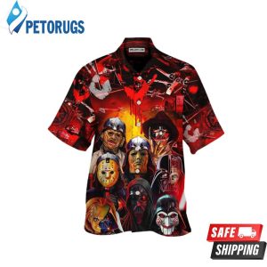 Halloween Costumes Star Wars Horror Darth Vader Death Star Battles Hawaiian Shirt