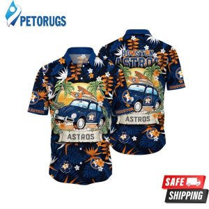 Houston Astros MLB Brightnesstime Aloha Hawaiian Shirt