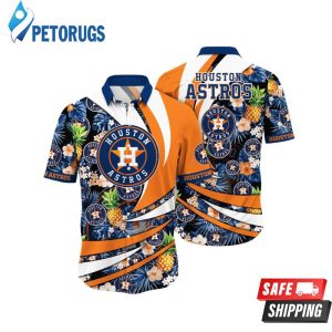 Houston Astros MLB Parasols Training Game Hawaiian Shirt