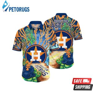 Houston Astros MLB Sun-Soakedtime Aloha Hawaiian Shirt