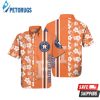 Houston Astros Trendy Houston Astros Logo Baseball Orange White Hawaiian Shirt