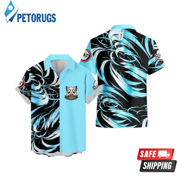 Inosuke Beast Breathing Custom Anime Hawaiian Shirt