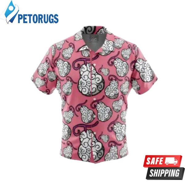 Ito Ito no Mi One Piece Button Up Hawaiian Shirt