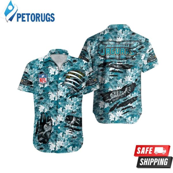 Jacksonville Jaguars NFL Aloha Shirt Great Hawaiian Shirt