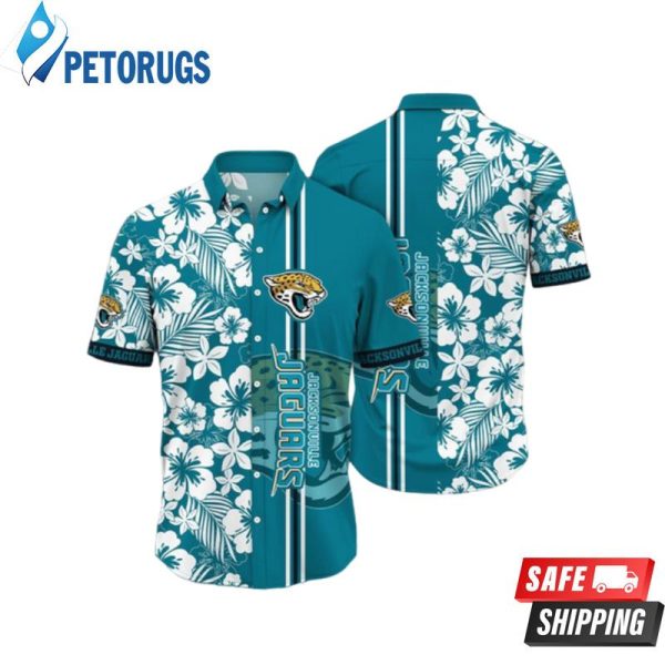 Jacksonville Jaguars NFL Flower Hawaiian Shirt