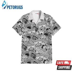 Jinbe Wanted Anime Custom Manga Merch Clothes Hawaiian Shirt