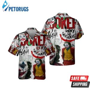 Joker Why So Serious Hawaiian Shirt