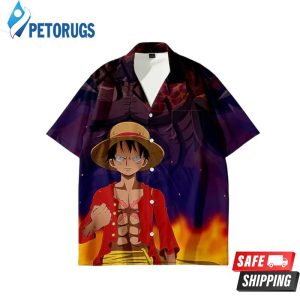 Kaido Luffy shirt One Piece Hawaiian Shirt