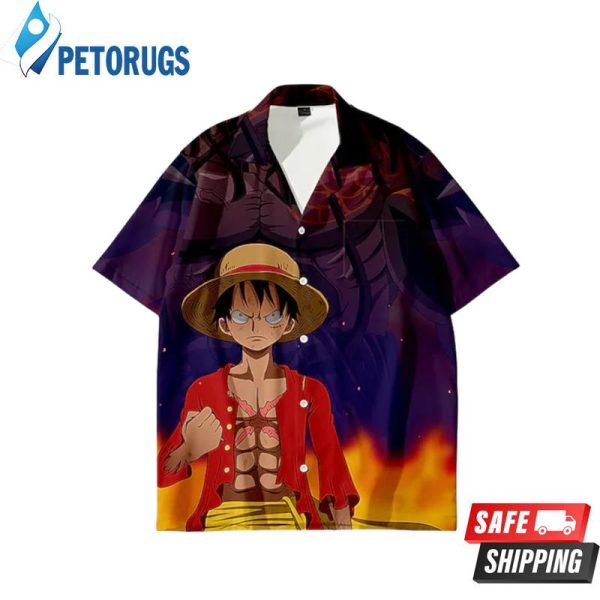 Kaido Luffy shirt One Piece Hawaiian Shirt