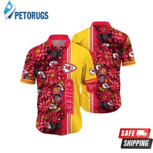 Kansas City Chiefs NFL Flower Custom Shorts Aloha Hawaiian Shirt