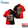 Kiss 50th Anniversary Red And Black Style Hawaiian Shirt