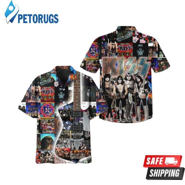 Kiss Band All The Albums Hawaiian Shirt