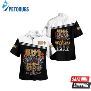 Kiss Countdown End Of The Road World Tour Hawaiian Shirt