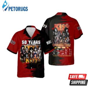 Kiss Final Tour Hawaiian Shirt