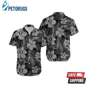 Las Vegas Raiders 2 Flower Shorts Summer Collection Hawaiian Shirt