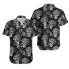 Las Vegas Raiders Mystery Skull And Flower Hawaii Shirt And Shorts Sum
