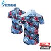 NBA Philadelphia 76Ers Tropical Flowers Hawaiian Shirt