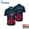 NFL Houston Texans Flamingo And Flower Funny Aloha Hawaiian Shirt