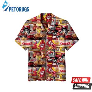 NFL Kansas City Chiefs Casual Hawaiian Shirt