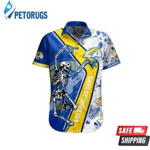 NFL Los Angeles Rams Skeleton Hot Trending Hawaiian Shirt