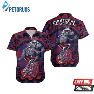 NFL New York Giants Grateful Dead Hawaiian Shirt