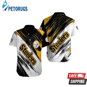 NFL Pittsburgh Steelers Button Summer Aloha Hawaiian Shirt