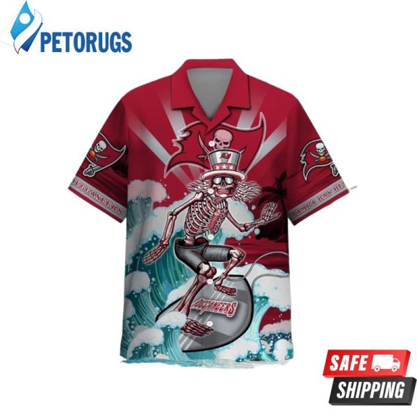 NFL Tampa Bay Buccaneers Grateful Dead Hawaiian Shirt