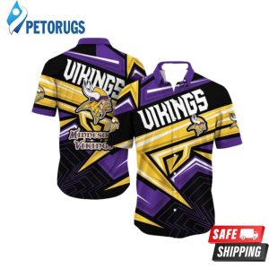 NFL Team Summer Minnesota Vikings Hawaiian Shirt