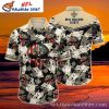 New Orleans Saints Skull Punisher Printed Tropical Hawaiian Shirt