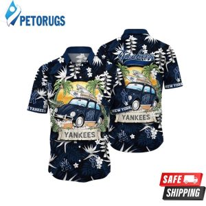 New York Yankees MLB Beach Daystime Aloha Hawaiian Shirt