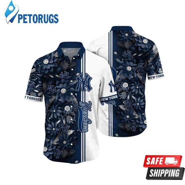 New York Yankees MLB Custom Camping Aloha Hawaiian Shirt