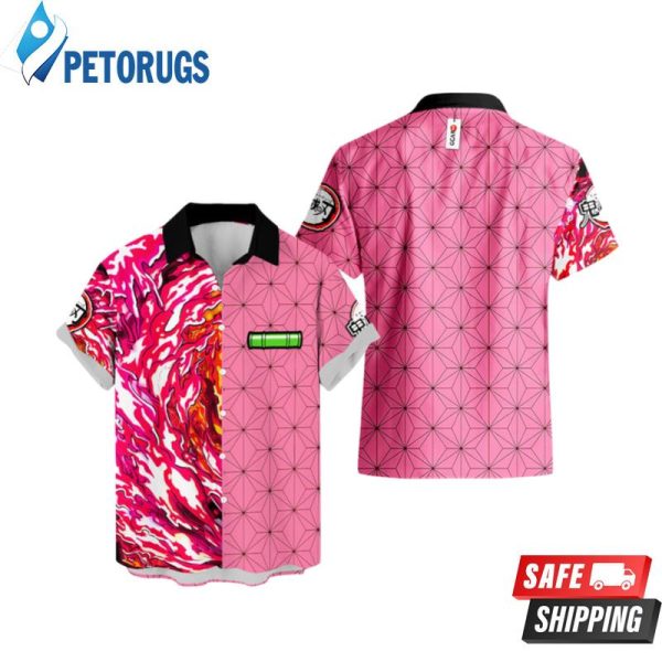 Nezuko Blood Demon Art Hawaiian Shirt