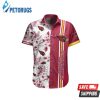 Nfl Arizona Cardinals Red White Flower Trendy Hawaiian Shirt