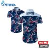 Nfl New England Patriots Summer Button Up Hawaiian Shirt