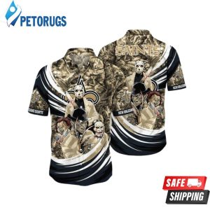 Nfl New Orleans Saints Horror Night Halloween Trendy Hawaiian Shirt