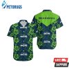 Nfl Seattle Seahawks Navy Green Trendy Hawaiian Shirt