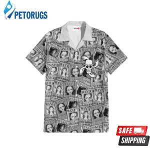 Nico Robin Wanted Anime Custom Manga Merch Clothes Hawaiian Shirt