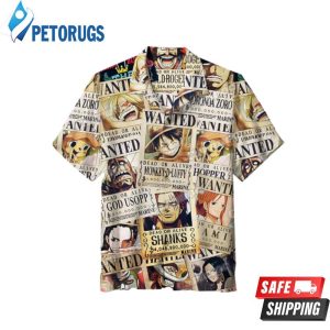 One Piece 3D Hawaiian Shirt